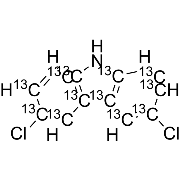 3,6-Dichloro-9H-carbazole-13C12